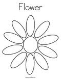 Flower Coloring Page