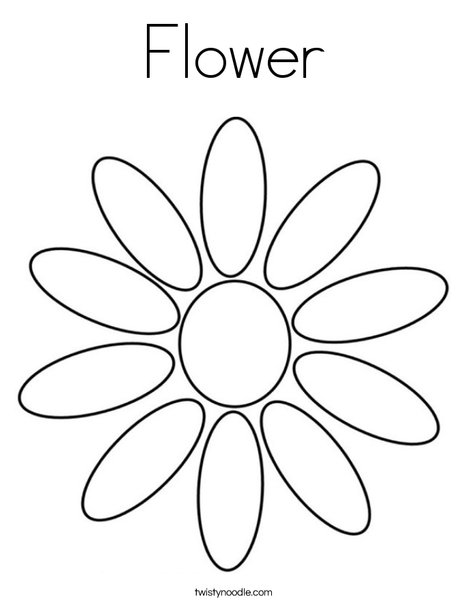 Daisy Petals Coloring Page