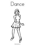 DanceColoring Page