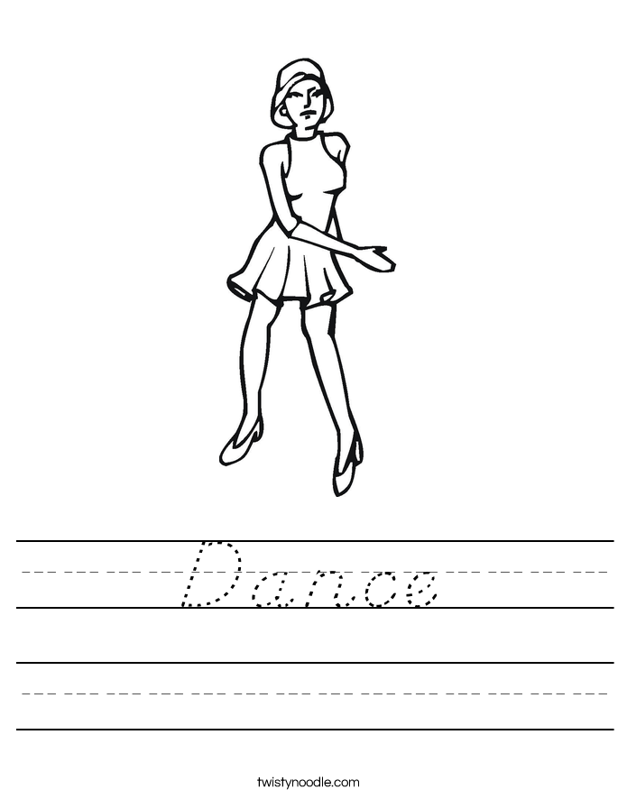 Dance Worksheet