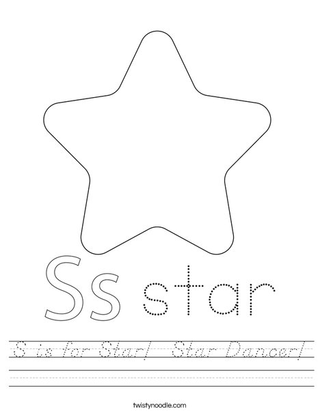 Dancing Star Worksheet