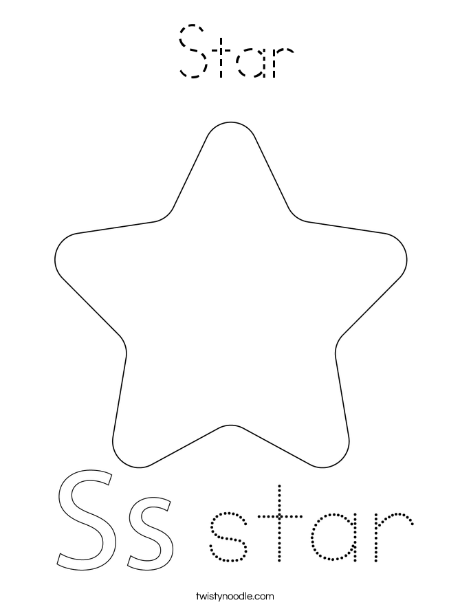 Star Coloring Page