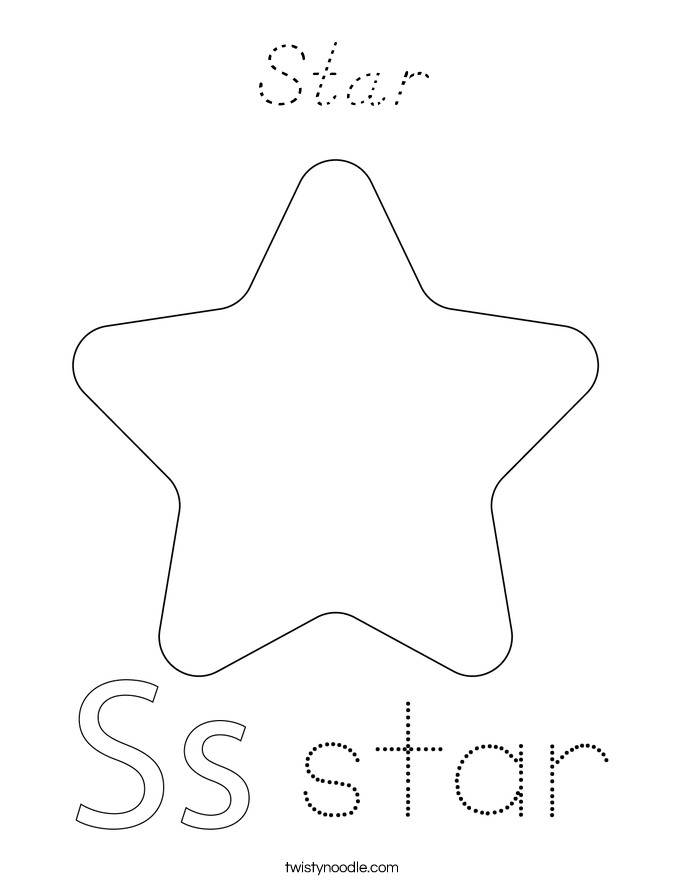 Star Coloring Page