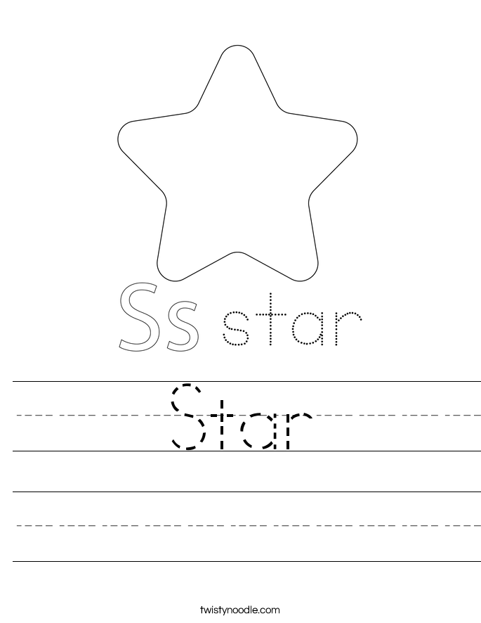 Star Worksheet