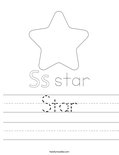 Star Worksheet