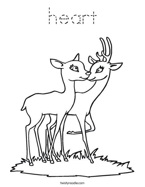 Love Coloring Page