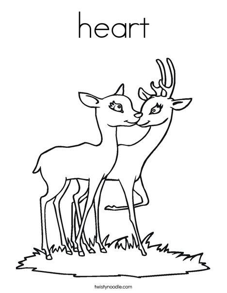 Love Coloring Page