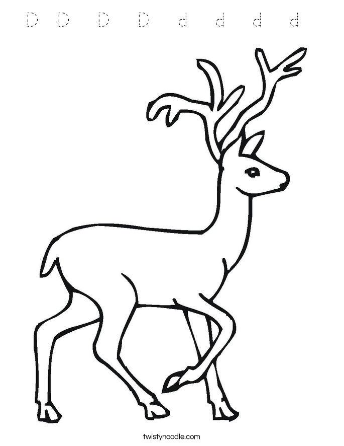 D  D   D   D   d   d   d   d   Coloring Page