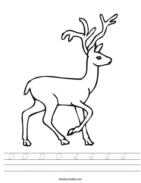 Deer Worksheet