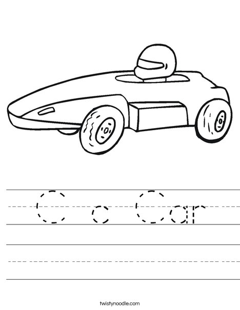 Derby Car Worksheet
