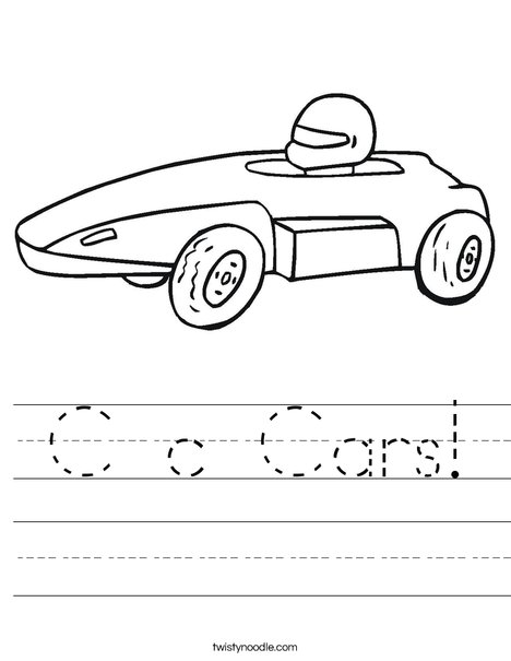 Derby Car Worksheet