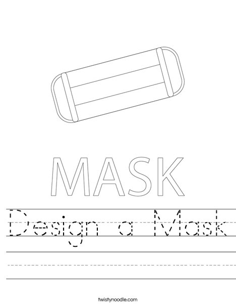 Design a Mask Worksheet
