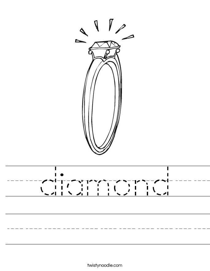 diamond Worksheet