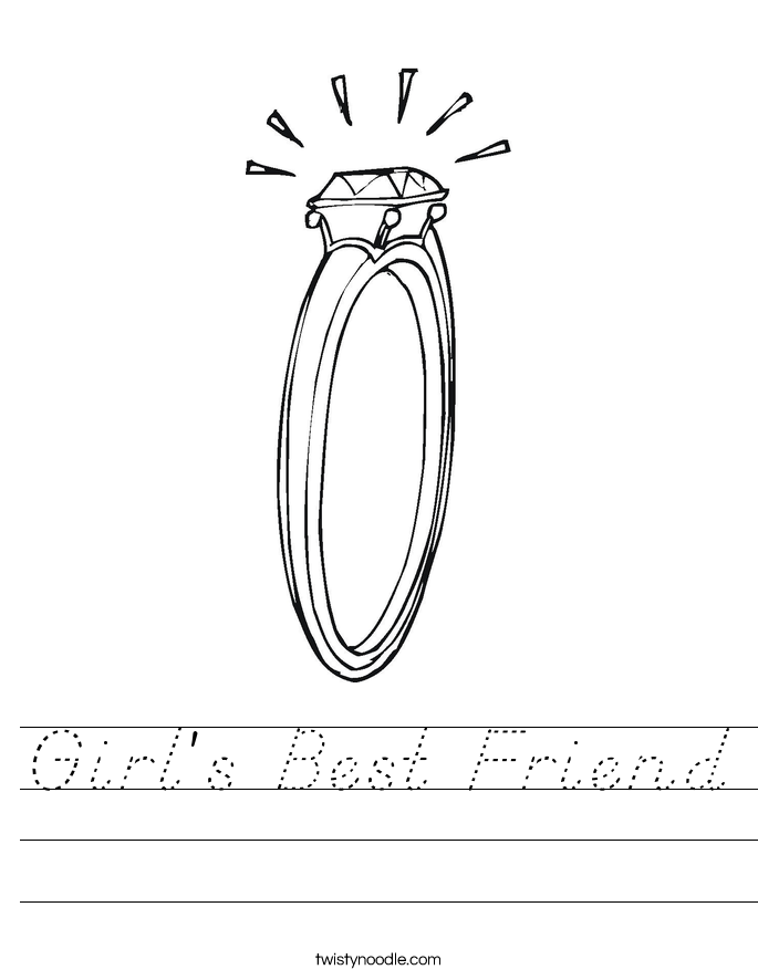 Girl's Best Friend Worksheet