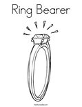 Ring Bearer Coloring Page