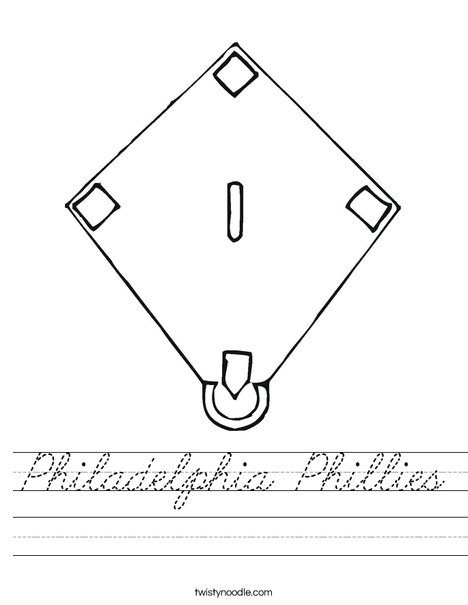 Baseball Diamond Worksheet