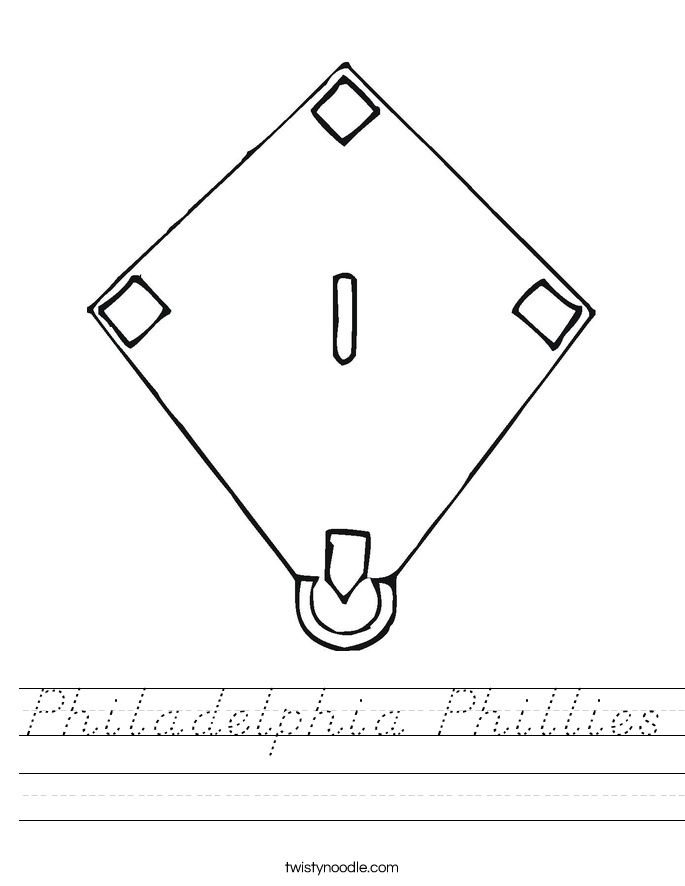 Philadelphia Phillies Worksheet