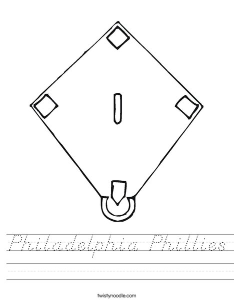 Baseball Diamond Worksheet