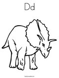Dd Coloring Page