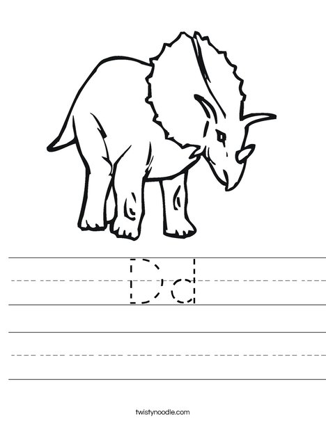 Dinosaur Worksheet