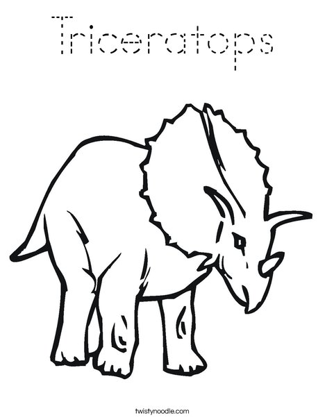 Dinosaur Coloring Page