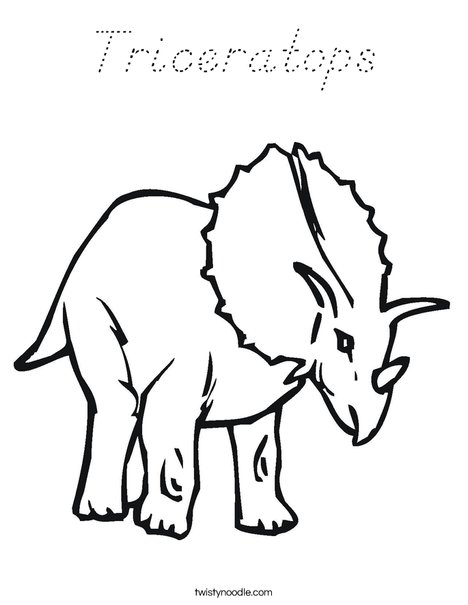 Dinosaur Coloring Page