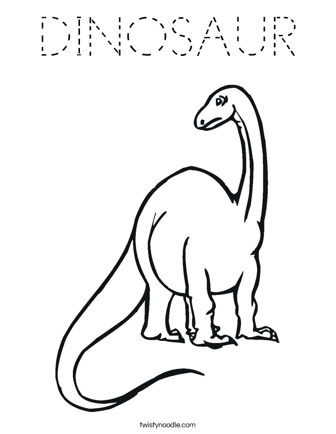 DINOSAUR Coloring Page