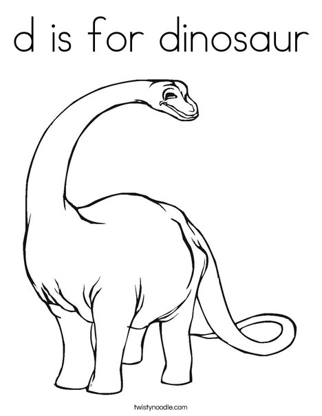 Apatosaurus Coloring Page