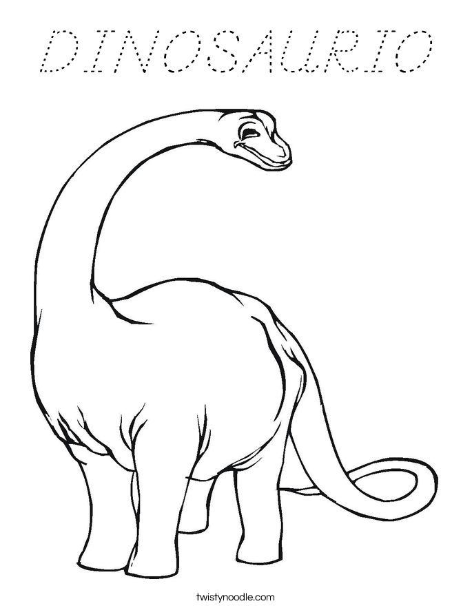 DINOSAURIO Coloring Page