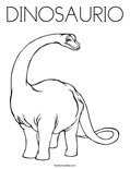DINOSAURIO Coloring Page