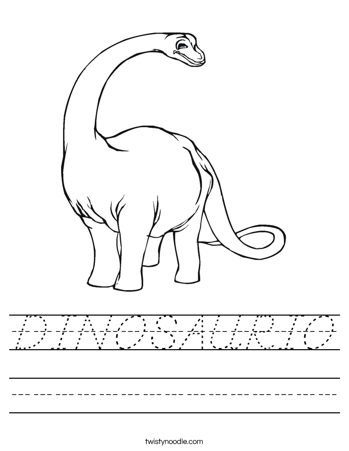 DINOSAURIO Worksheet