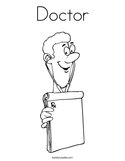 Doctor Coloring Page