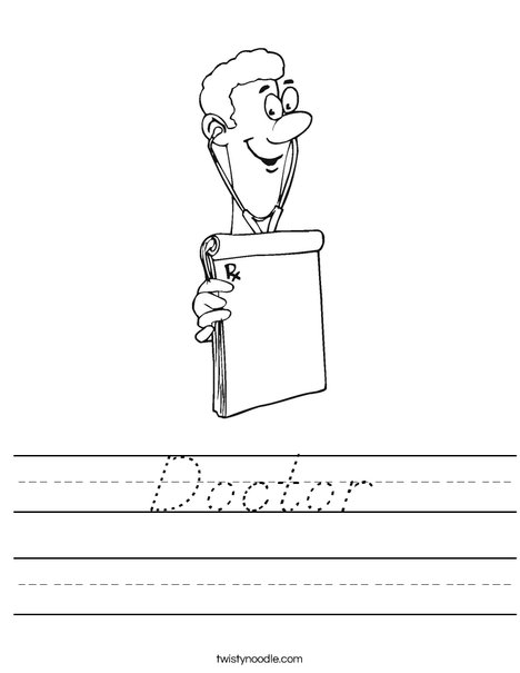 Doctor Worksheet