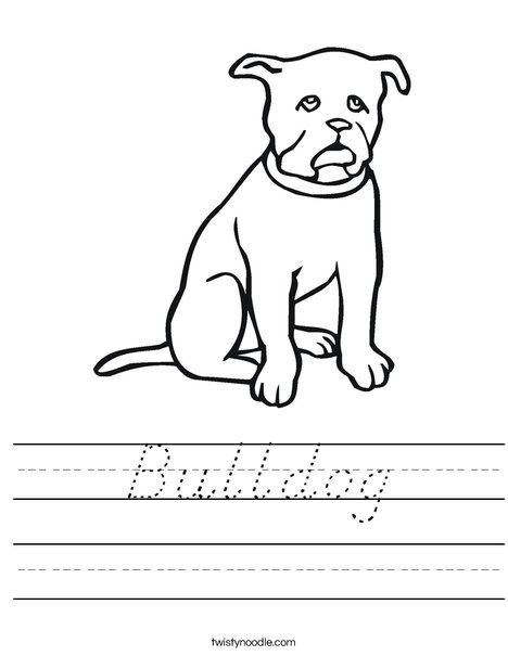 Black Dog Worksheet
