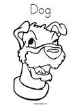 Dog Coloring Page