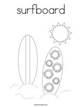 surfboardColoring Page