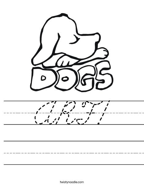 Dogs Worksheet