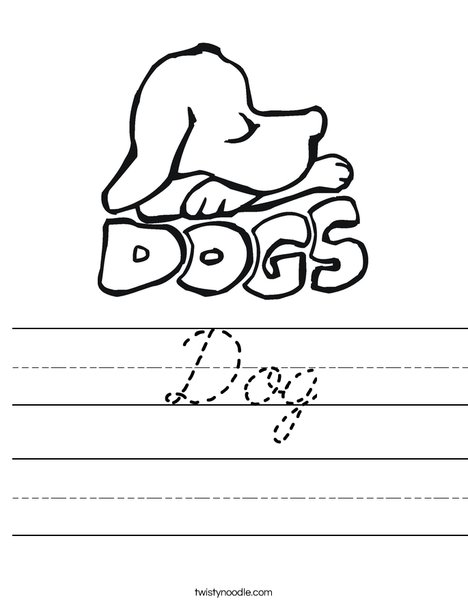 Dogs Worksheet