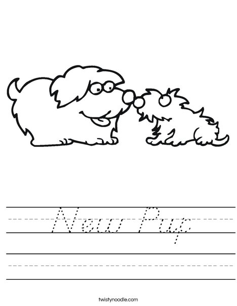 Two Dogs Worksheet