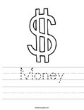 Money Worksheet
