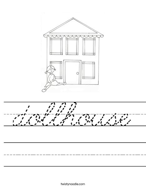 Dollhouse 2 Worksheet