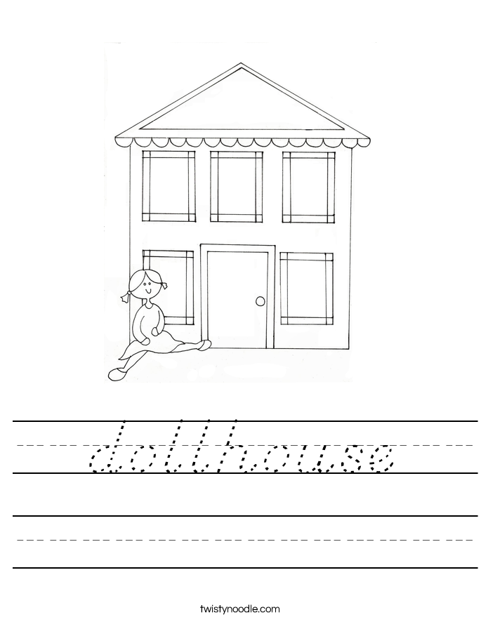 dollhouse Worksheet