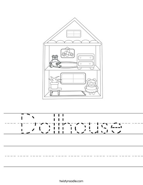 Dollhouse Worksheet