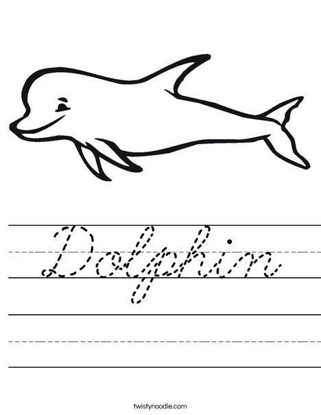 Porpoise Worksheet