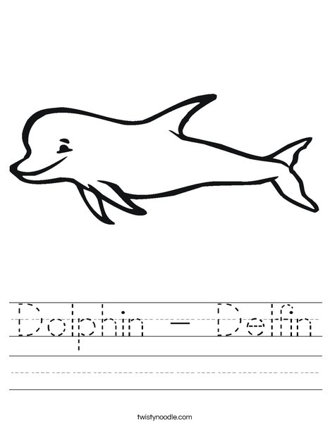 Porpoise Worksheet