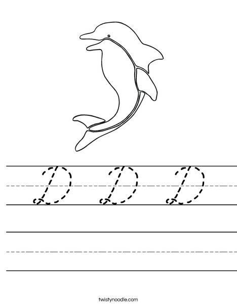 Dolphin Worksheet