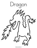 Dragon Coloring Page