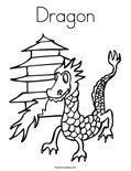 Dragon Coloring Page