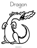 Dragon Coloring Page