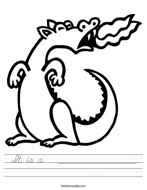 Purple Dragon Worksheet